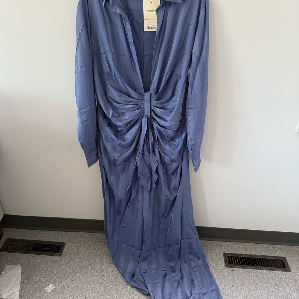 Choosy Blue Maxi Dress